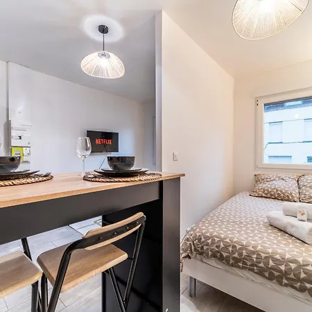 L'odyssee - Mercure - Gare - Wifi - Netflix Апартаменты *